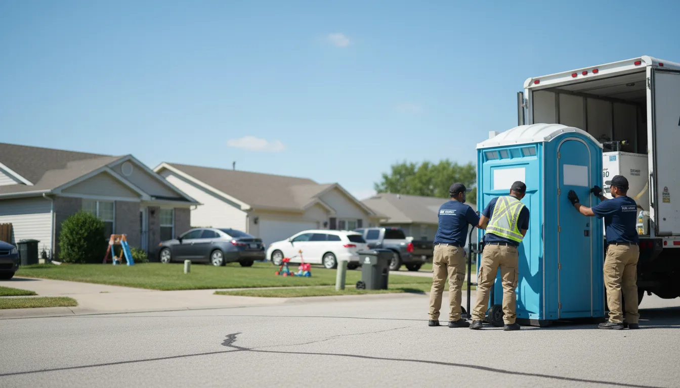Standard Porta Potty Rentals in Lenexa, KS near me